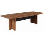 Mesa de Reunião Diretoria – 2,80×1,20m NOGAL SEVILHA / PRETO – 22016