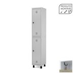 Roupeiro de Aço com 02 PORTAS GRANDES – 1,93×0,34×0,40m – CZ/CZ – PANDIN – 10001