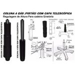 Cadeira Presidente PLUS BACK SYSTEM Baixa Costurada c/ Braços Reguláveis – Corino Preto 32974 - Imagem 5