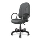 Cadeira Escritório PRESIDENTE PLUS c/ BRAÇO CORSA – COR PRETO 32957 - Imagem 5