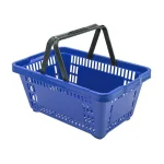 Cesto p/ Compras Plástico Azul 14311