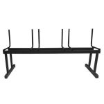 Kit 04 longarinas PLÁSTICAS 03 Lugares – COR AZUL – REALPLAST –  23011 - Imagem 5