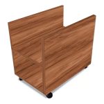 Porta CPU de Madeira (MDP) c/ Rodízios – NOGAL SEVILHA –  –  72103