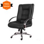Cadeira Presidente ULTRA Giratória Cromada – ENJOY – Cor Preto – 32961 - Imagem 3