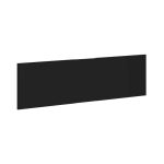 Mesa Dupla para Escritório 1,20×1,35mm – S/ Gavetas – PRETO/PRETO – 26070 - Imagem 8