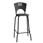Banqueta Fixa Alta Piacere – Cor Preto – 34103