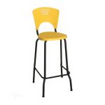 Banqueta Fixa Alta Piacere – Cor Amarelo – 34105