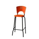 KIT 05 Banquetas Fixa Alta Piacere – Cor Laranja – 34108 - Imagem 3