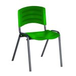 Cadeira Fixa Plástica 04 pés Cor Verde (Polipropileno) – MOGIMAX – 31210 - Imagem 4