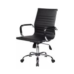 Cadeira DIRETOR Charles Eames Esteirinha – PRETO – Pollo Móveis – 32887 - Imagem 2