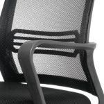 Cadeira de Escritório Diretor Tela JOY – Cor Preto – 34007 - Imagem 6