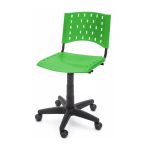 Cadeira de Escritório Giratória PLÁSTICA – REALPLAST – COR VERDE – 31301 - Imagem 4