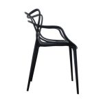 Cadeira Interlocutor ALLEGRA para Escritório ou Jantar – Polipropileno – Cor Preto – 48005 - Imagem 2