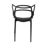 Cadeira Interlocutor ALLEGRA para Escritório ou Jantar – Polipropileno – Cor Preto – 48005 - Imagem 5