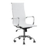 Cadeira Presidente Charles Eames Esteirinha – Cor Branco – Pollo Móveis – 32875