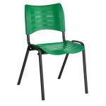 Cadeira Fixa 04 Pés Plástica (Polipropileno) – Cor Verde – MRPLAST – 31231 - Imagem 4