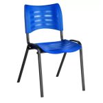 Cadeira Fixa 04 Pés Plástica (Polipropileno) – Cor Azul – MRPLAST – 31232 - Imagem 4
