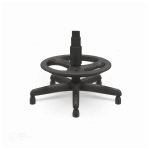 Cadeira Caixa Executiva Lisa com Braço Corsa – (Aranha PMD) – Cor Preta – 35026 - Imagem 4