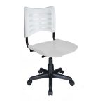 Cadeira de Escritório Giratória PLÁSTICA – MRPLAST – COR BRANCO – 31315