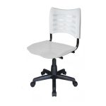 Cadeira de Escritório Giratória PLÁSTICA – MRPLAST – COR BRANCO – 31315 - Imagem 3