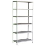 Estante de Aço com 06 Bandejas 58 cm (22/18) – 1,98×0,92×0,58m – W3 – 16041