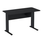 Mesa Escritório 1,50×0,60m 15MM – S/GAVETAS – PRETO / PRETO – JOB – 23333 - Imagem 4