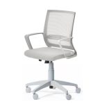 Cadeira de Escritório Diretor Tela MAYA c/ braço – Cor CINZA – 34031