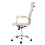 Cadeira Presidente Charles Eames Esteirinha NUDE – Pollo Móveis – 32992 - Imagem 3
