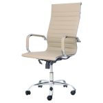Cadeira Presidente Charles Eames Esteirinha NUDE – Pollo Móveis – 32992 - Imagem 4
