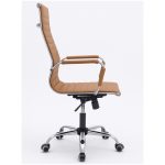 Cadeira PRESIDENTE Charles Eames Esteirinha – CARAMELO – 32885 - Imagem 2