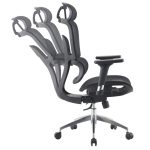 Cadeira de Escritório Presidente Tela ÉVORA – Cor Preto – 30065 - Imagem 7