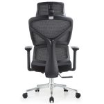Cadeira de Escritório Presidente Tela TITAN – Cor Preto – 30067 - Imagem 4