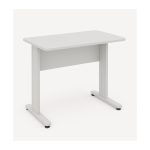 Mesa Escritório 0,80×0,60m – JOB – CINZA/CINZA – 43087
