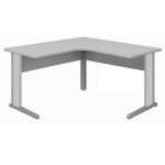 Estação de Trabalho 1,40×1,40m s/ Gaveta – JOB – CINZA / CINZA – 43018