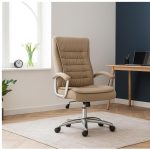 Poltrona Presidente LUXO c/ mola Ensacada – COR FENDI – 30061 - Imagem 7