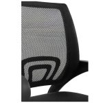 Cadeira de Escritório Tela TURYA c/ braço – Cor Preto – 34044 - Imagem 6