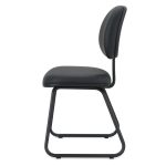 Cadeira Executiva LISA Base Trapézio – Corino Preto – 31030 - Imagem 3