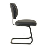 Cadeira Executiva LISA Base em “S” – Corino Preto – 31013 - Imagem 2