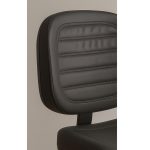 Cadeira Executiva Costurada Base em “S” PRETA – Corino Preto – 31014 - Imagem 5