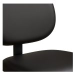 Cadeira Executiva LISA Base em “S” CROMADA – Corino Preto – 31015 - Imagem 5