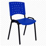 Cadeira Plástica REALPLAST 04 Pés – AZUL – (Polipropileno) – 31205 - Imagem 5