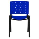 Cadeira Plástica REALPLAST 04 Pés – AZUL – (Polipropileno) – 31205 - Imagem 6