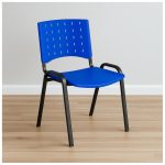 Cadeira Plástica REALPLAST 04 Pés – AZUL – (Polipropileno) – 31205 - Imagem 8