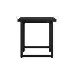 Mesa Escritório PÉ QUADRO – 1,50×0,60m – C/ Gavetas – PRETO / PRETO – 26202 - Imagem 6