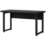 Mesa Escritório PÉ QUADRO – 1,70×0,70m – S/ Gavetas – PRETO / PRETO – 26003 - Imagem 3