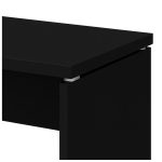 Mesa Dupla para Escritório 1,50×1,35mm – S/ Gavetas – PRETO/PRETO – 26072 - Imagem 9