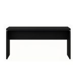 Mesa Escritório 1,50×0,60m – S/ Gavetas – PRETO/PRETO – 26006 - Imagem 2