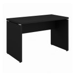 Mesa Escritório 1,50×0,60m – S/ Gavetas – PRETO/PRETO – 26006