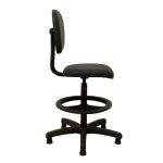 Cadeira CAIXA Secretária Aranha PLAXMETAL – Corino Preto – 34021 - Imagem 3