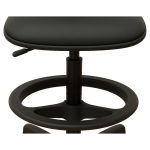 Cadeira CAIXA Secretária Aranha PLAXMETAL – Corino Preto – 34021 - Imagem 5